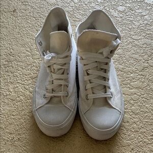 No Boundaries White High-Top Athletic Shoes